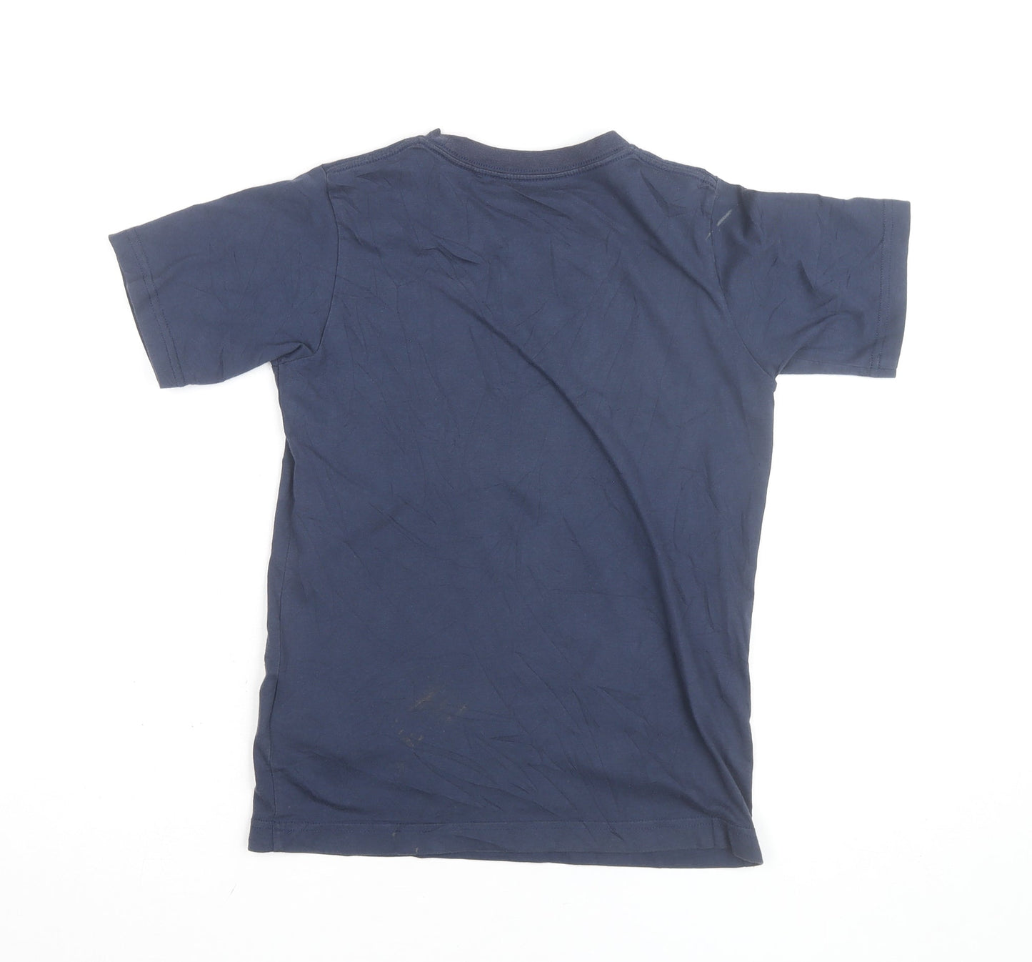 Converse Boys Blue Graphic Sneaker Print T-Shirt Size 11 Years