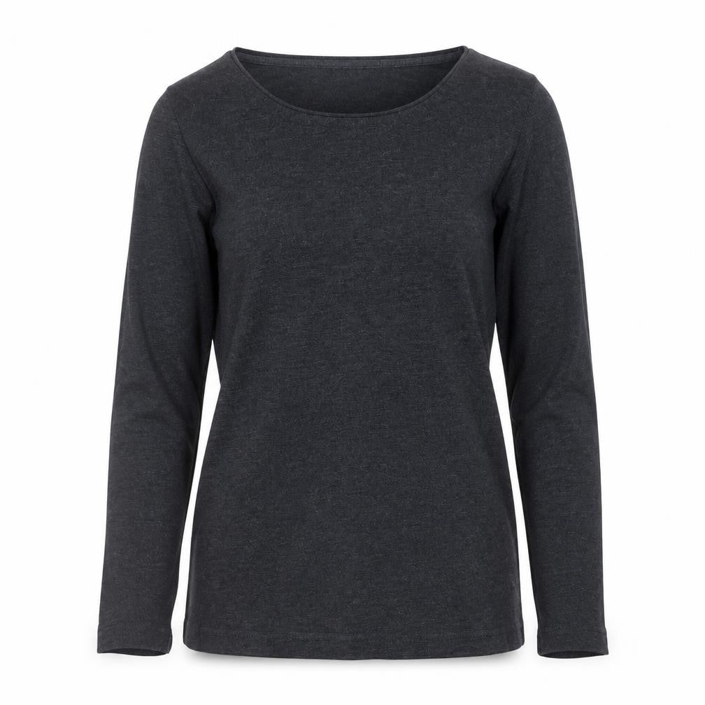 Sandwich Womens Grey Long Sleeve Jersey Top Size M