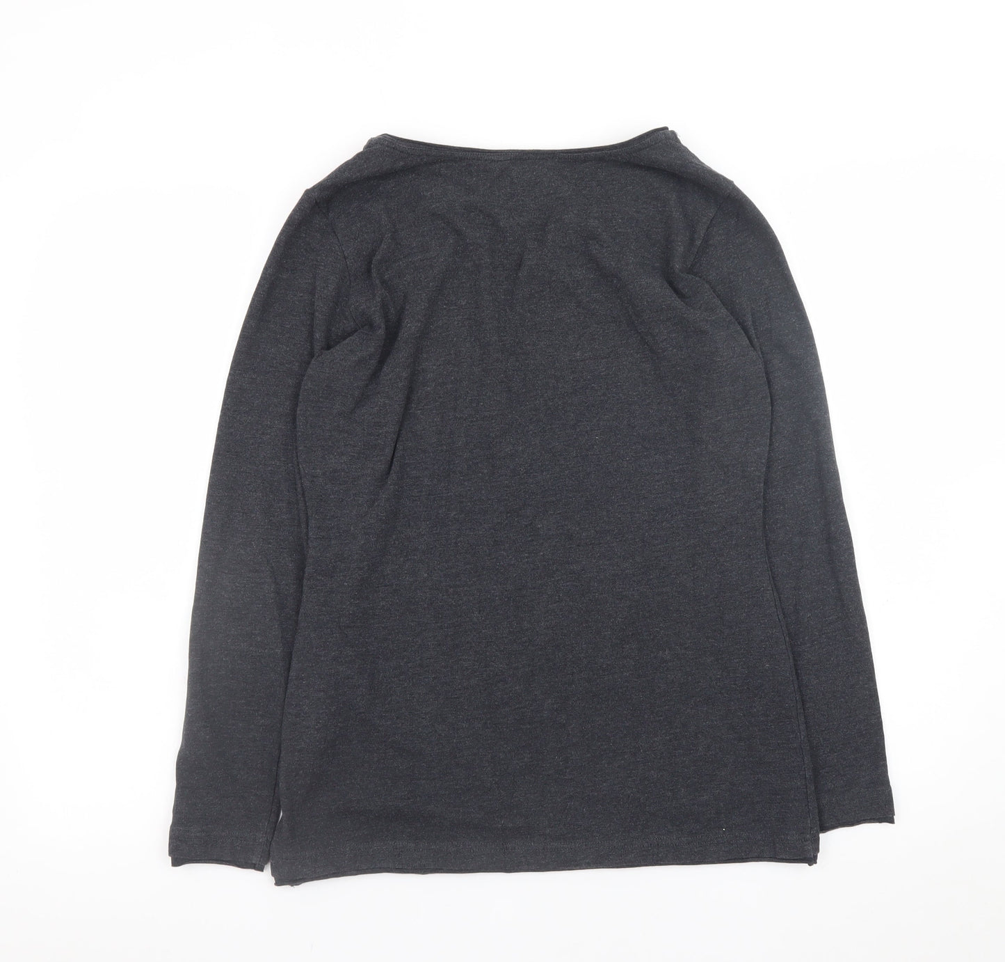 Sandwich Womens Grey Long Sleeve Jersey Top Size M