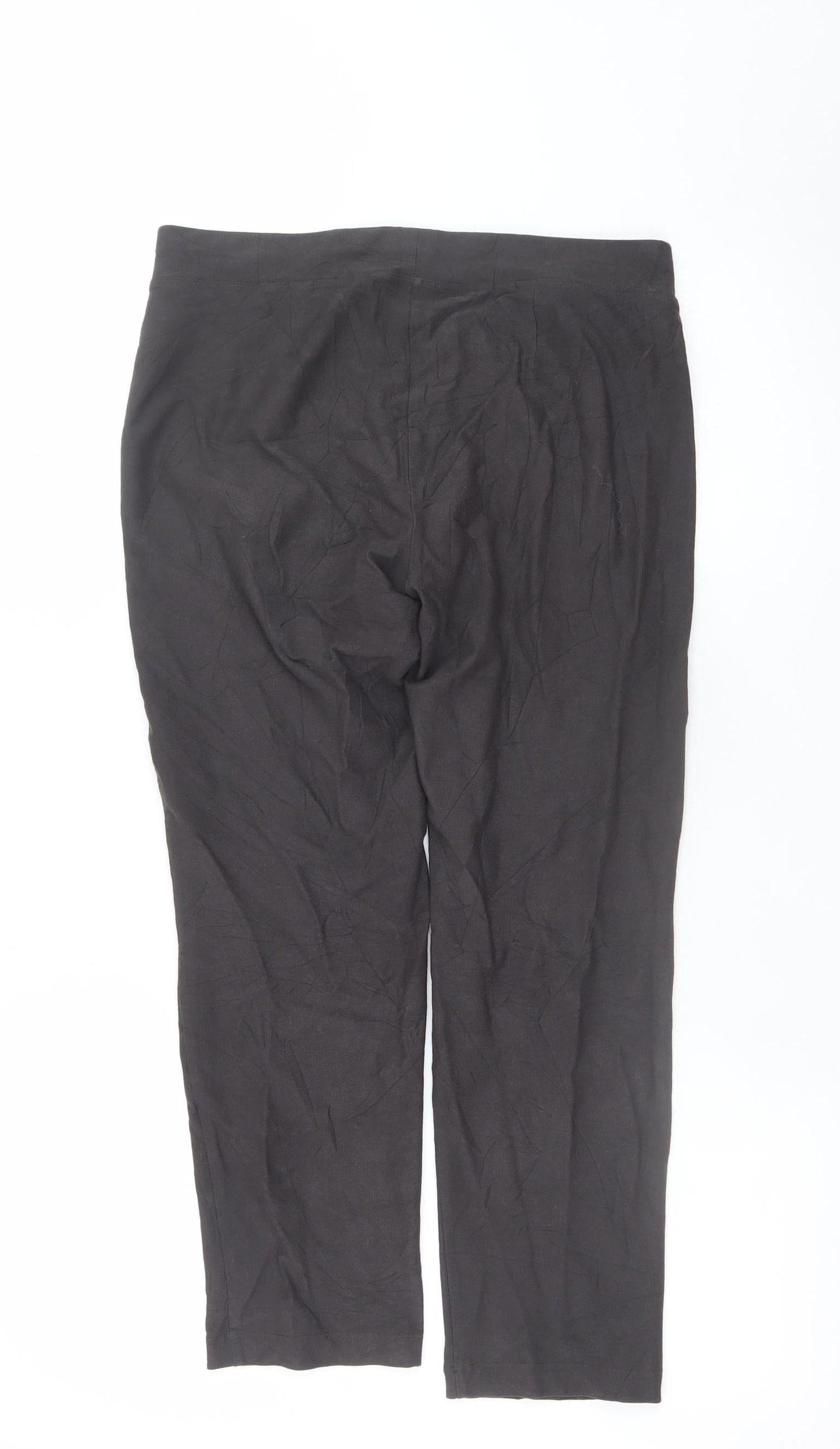 Eileen Fisher Women's Petite Black Stretch Leggings Size S
