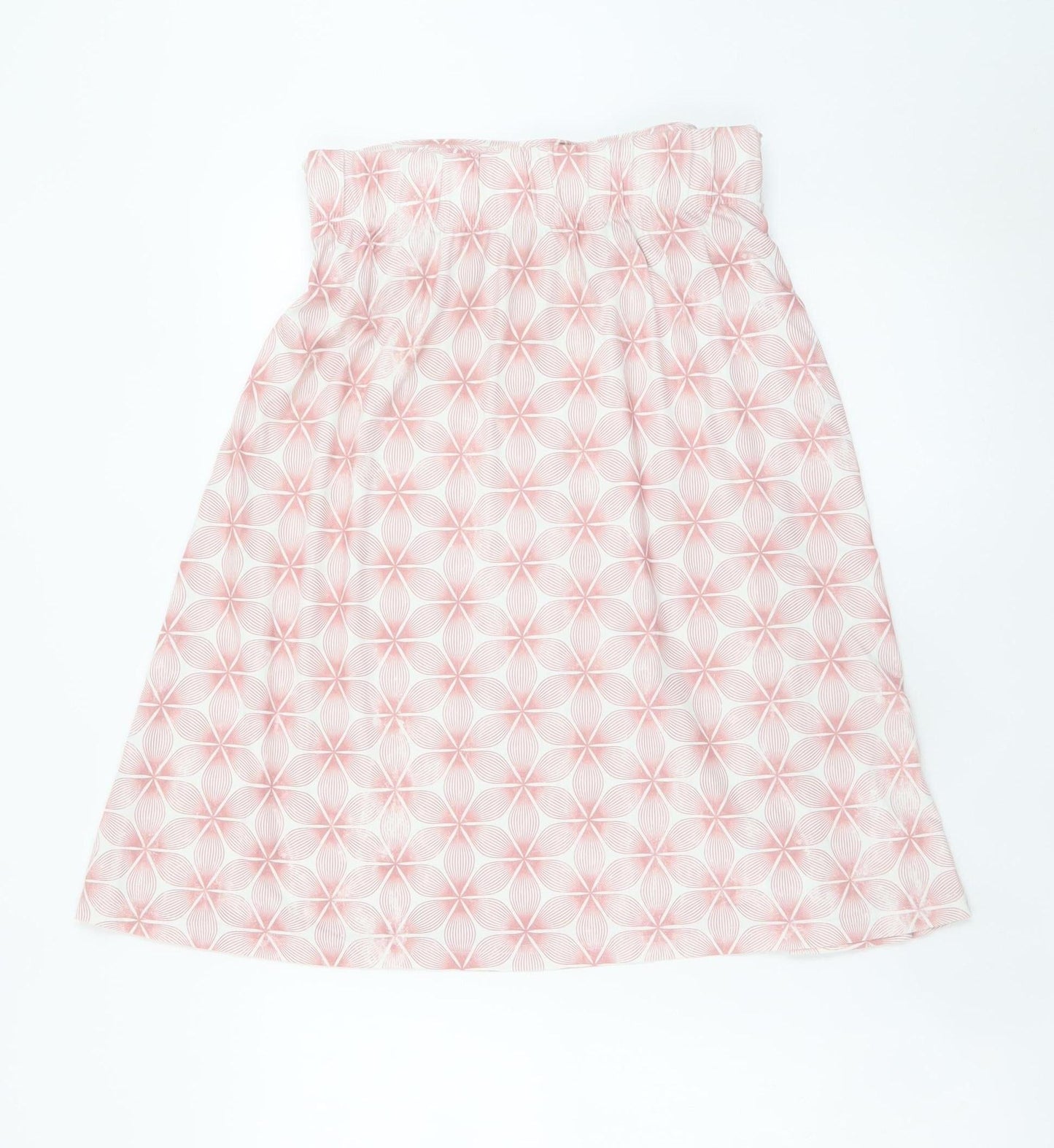Mountain Warehouse Women's Pink Geometric A-Line Skirt Size 12