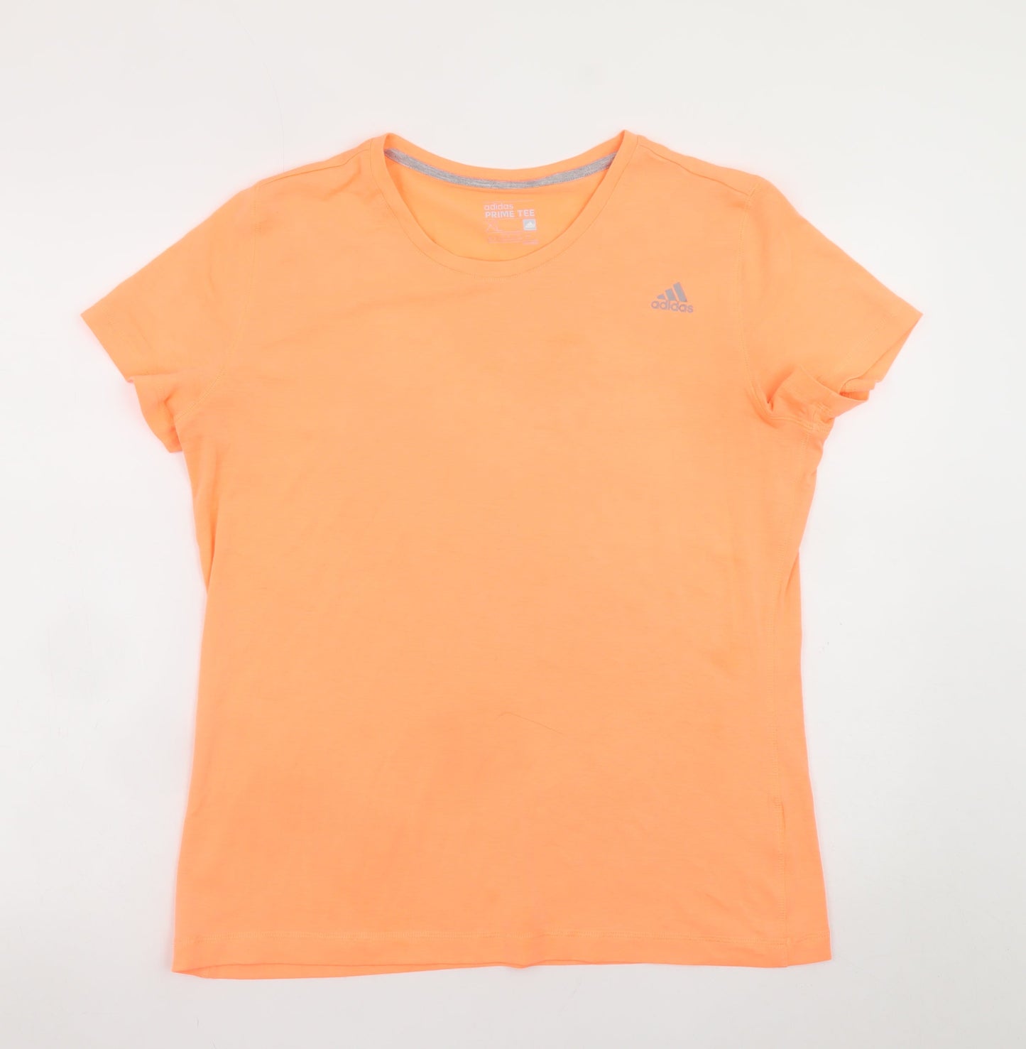 Adidas Men's Orange XL Climalite Prime Tee T-Shirt