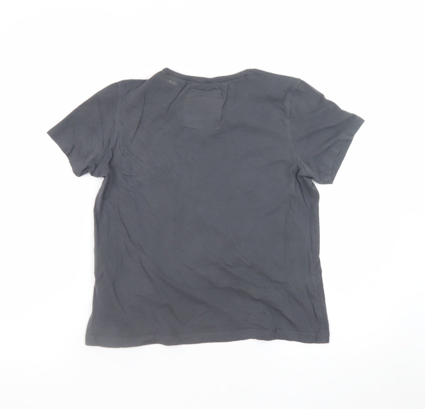Superdry Women's Grey Graphic 1979 Tour T-Shirt Size 8