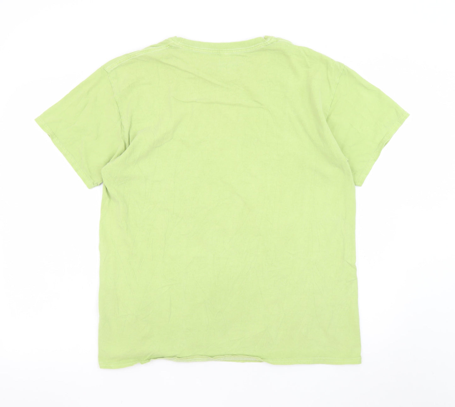 Vintage Supply Women’s Green 100% Cotton Graphic T-Shirt Size S