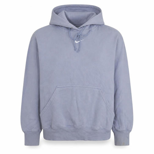 Nike Women’s Blue Pullover Hoodie Medium Cotton Blend Casual