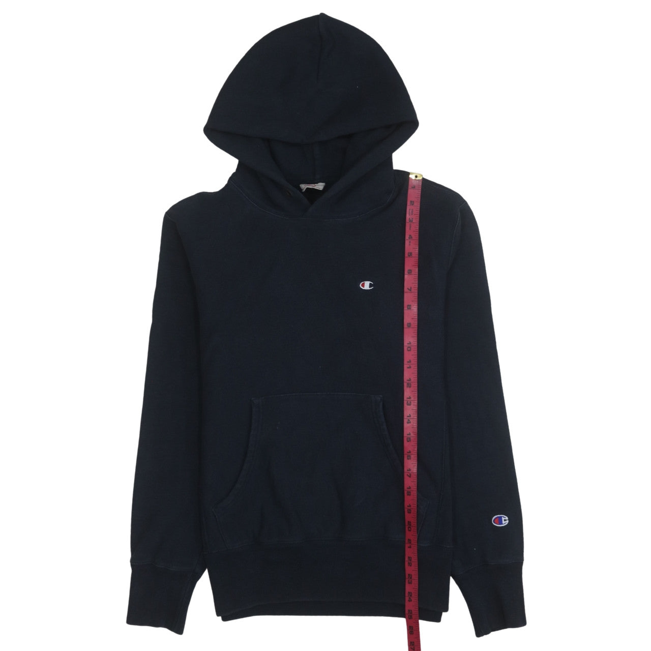 Champion Men's Blue Reverse Weave Pullover Hoodie Size L