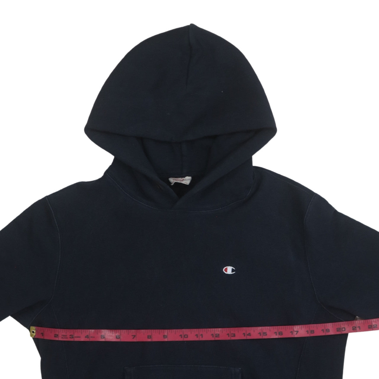 Champion Men's Blue Reverse Weave Pullover Hoodie Size L