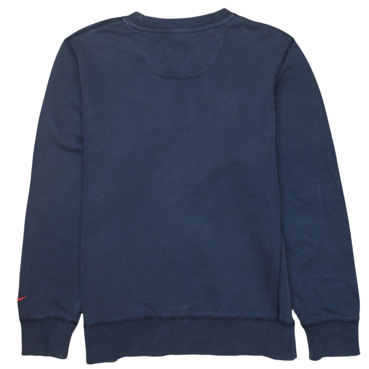 Nike Boys Navy Blue Crew Neck Pullover Sweatshirt 12-13 Years Cotton Blend