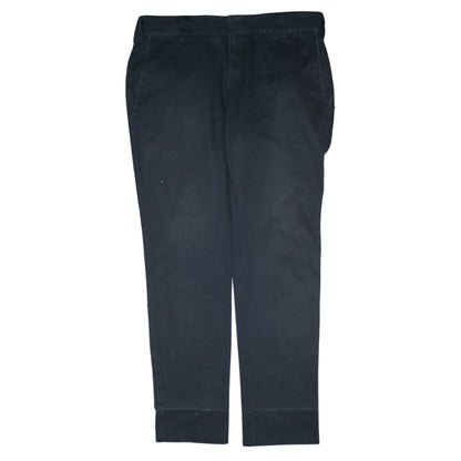 Dickies Men's Black Regular Fit Chino Work Trousers W33 L32