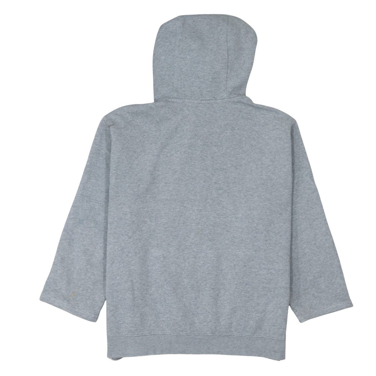 Nike Women Grey Pullover Hoodie Medium Cotton Blend Sportswear