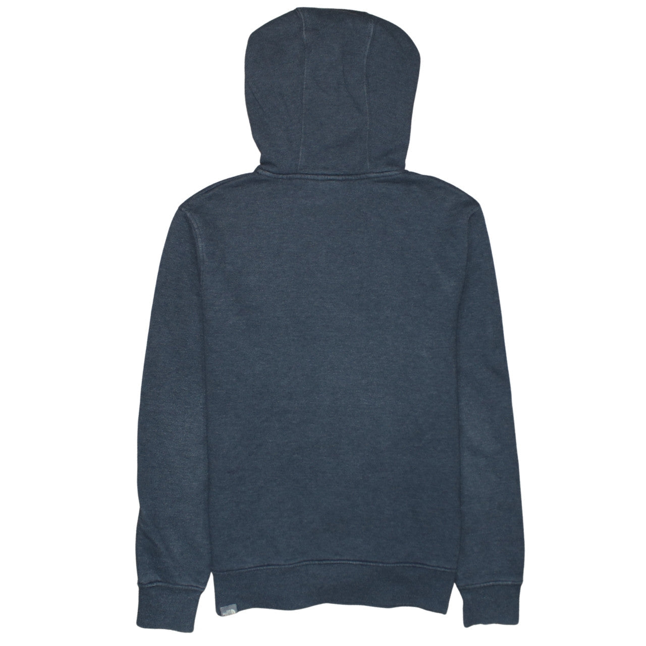 The North Face Men's Blue Pullover Hoodie Small Logo Fleece Sweatshirt
