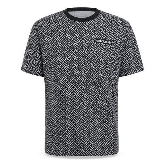 Adidas Men's Black Graphic Logo Anichkov Tee Size L