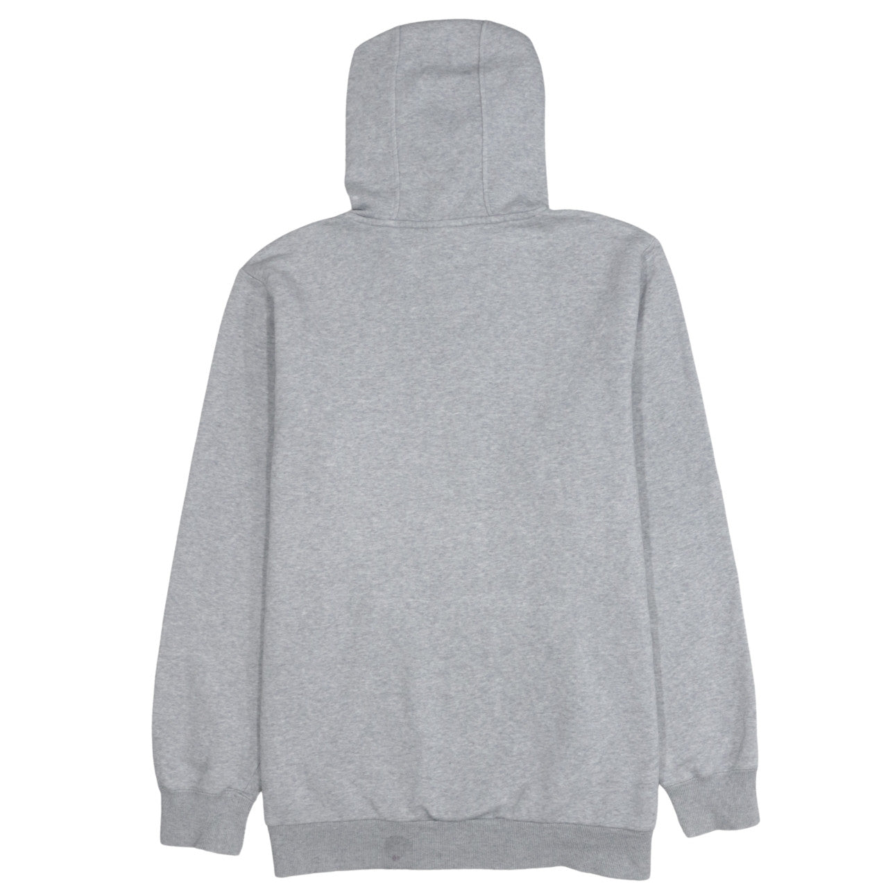 Adidas Men's Grey Pullover Hoodie L Fleece Sportswear Sweatshirt