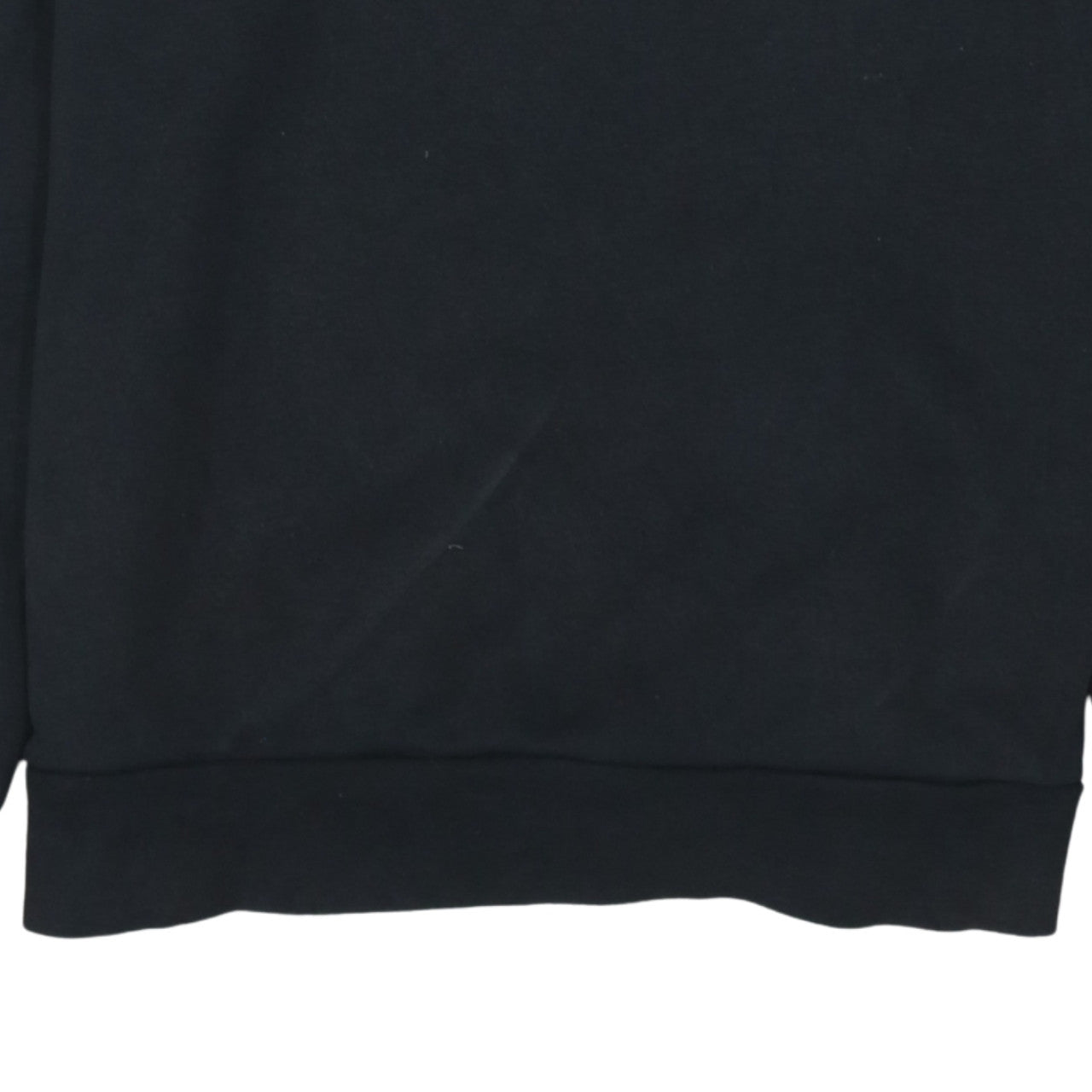 Adidas Mens Black Crew Neck Pullover Sweatshirt Size M