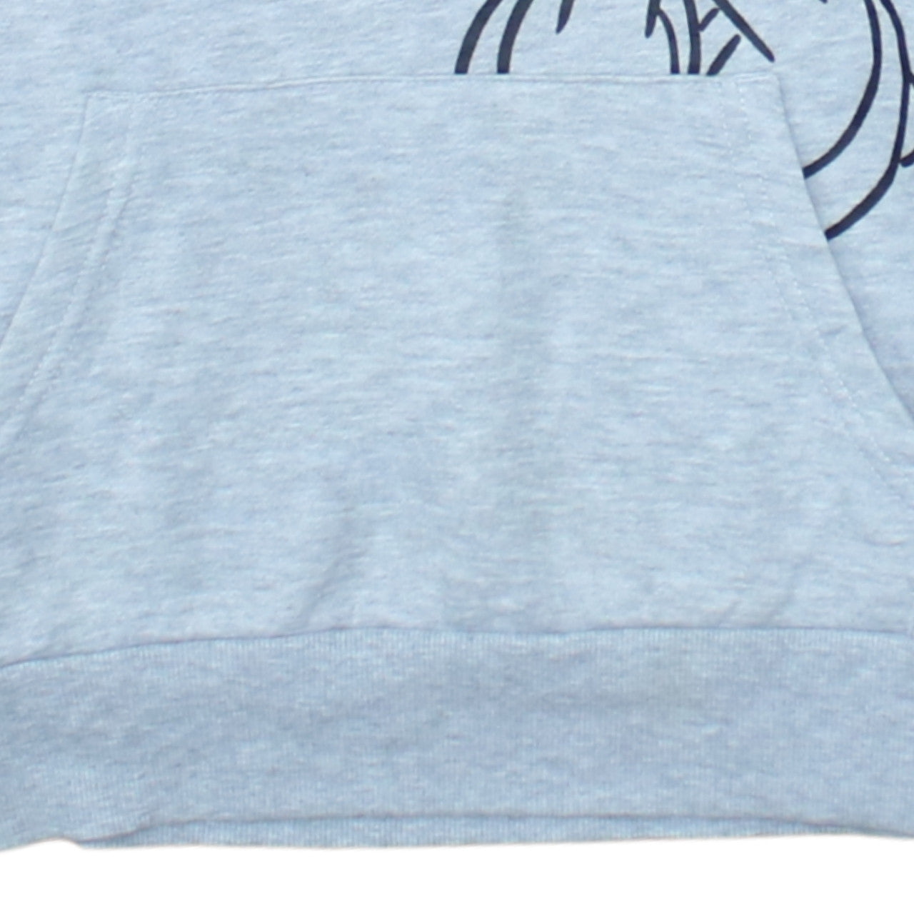 Primark Disney Minnie Mouse Grey Pullover Hoodie Women 2XS