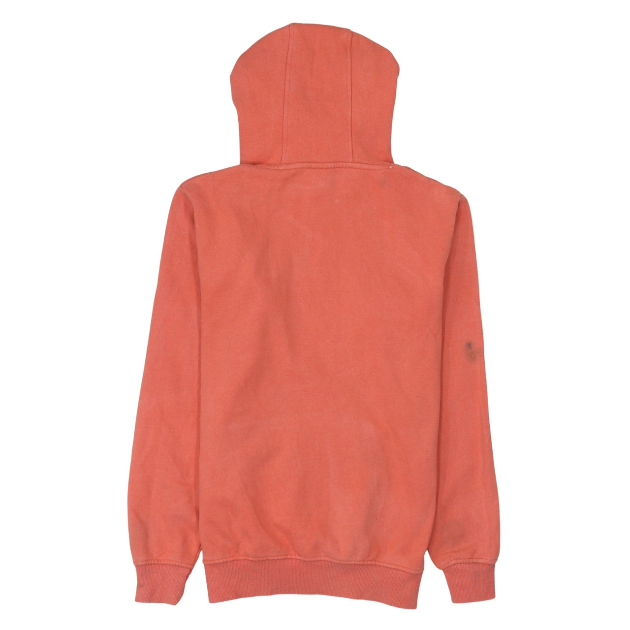 Ellesse Womens Orange Pullover Hoodie UK 10 Cotton Blend Sport Style
