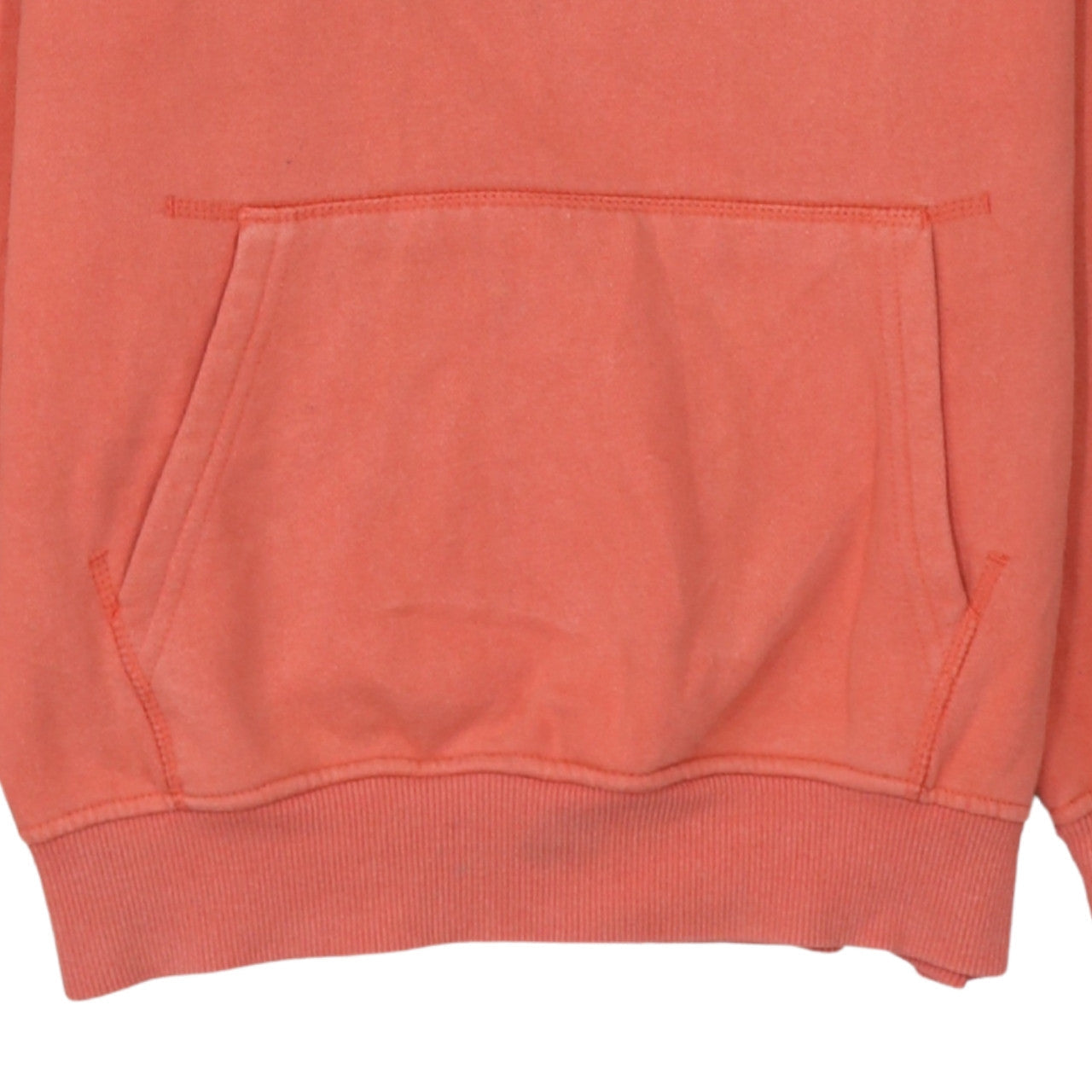 Ellesse Womens Orange Pullover Hoodie UK 10 Cotton Blend Sport Style