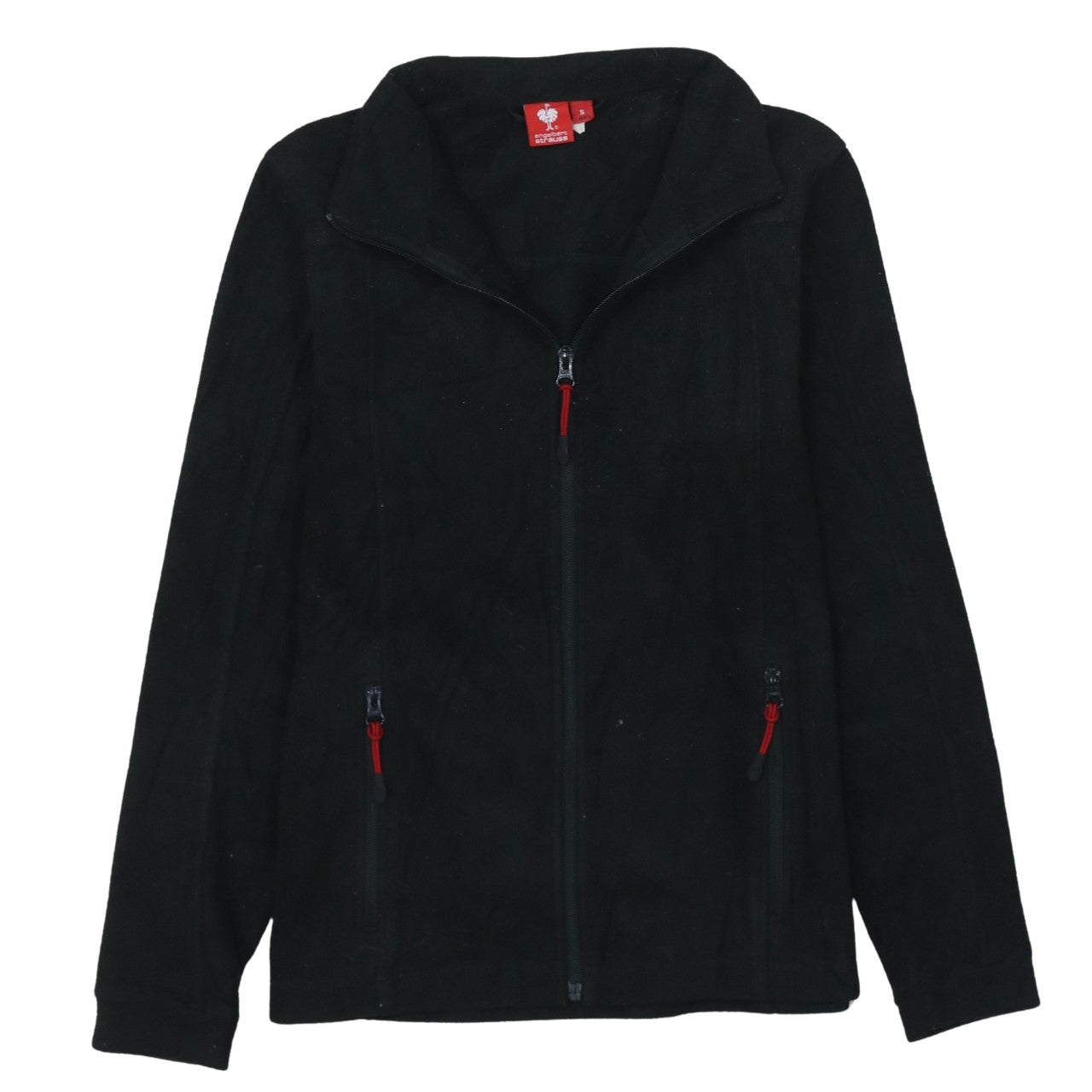 Engelbert Strauss Women's Black Fleece Full Zip Active Jacket Size S