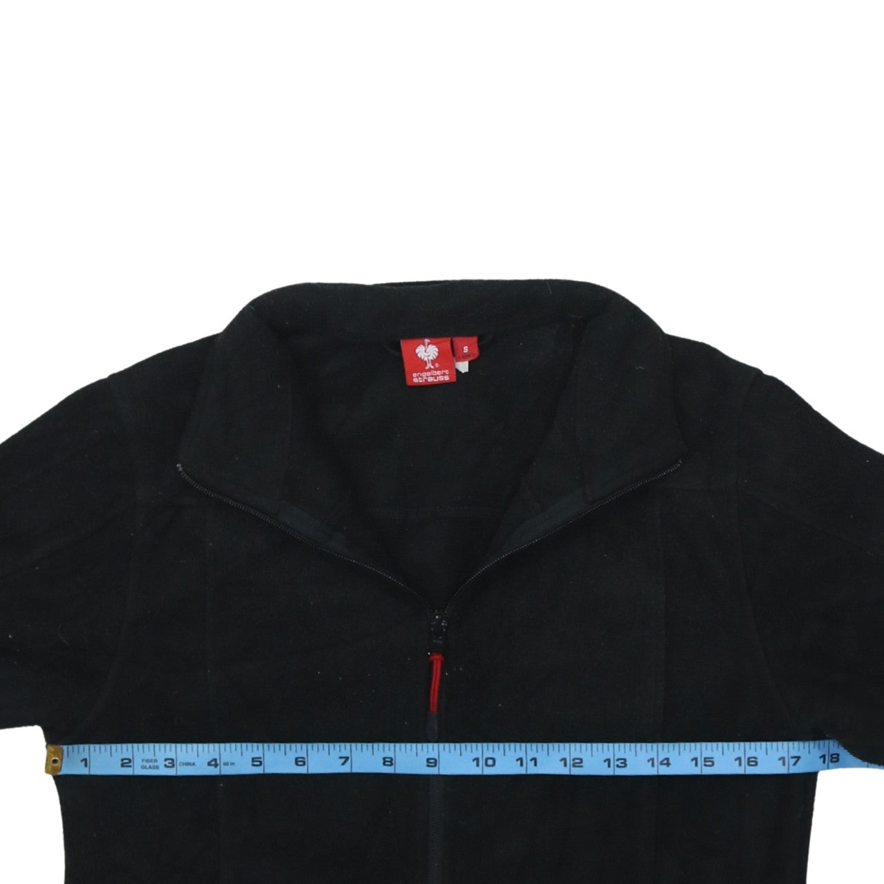 Engelbert Strauss Women's Black Fleece Full Zip Active Jacket Size S