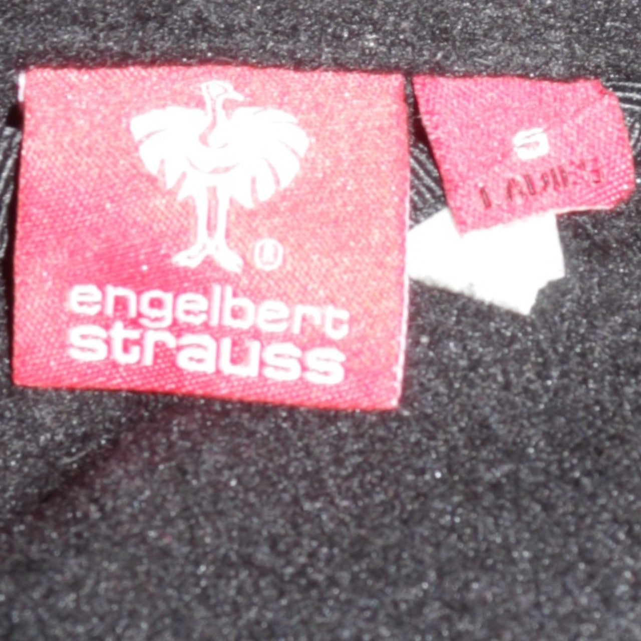 Engelbert Strauss Women's Black Fleece Full Zip Active Jacket Size S