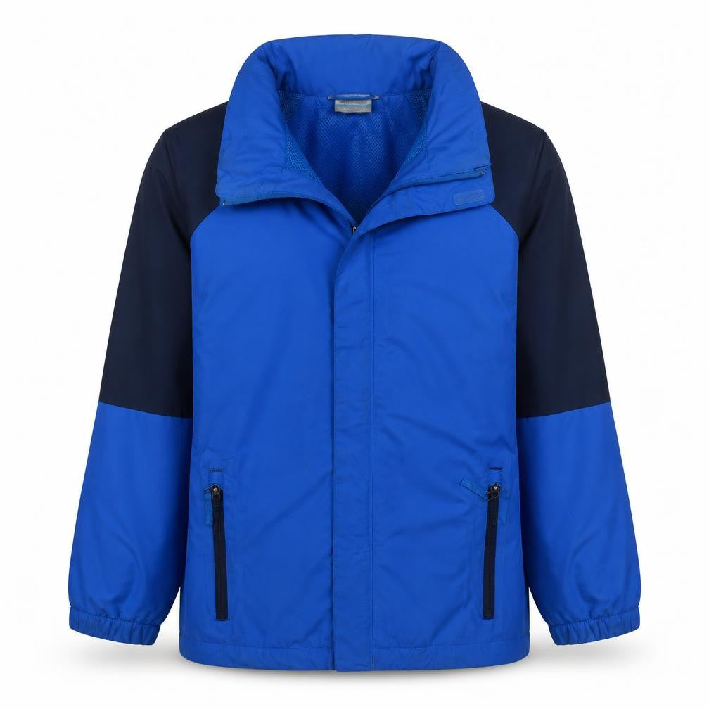 Columbia Mens Blue Windbreaker Jacket L Lightweight Outdoor Coat