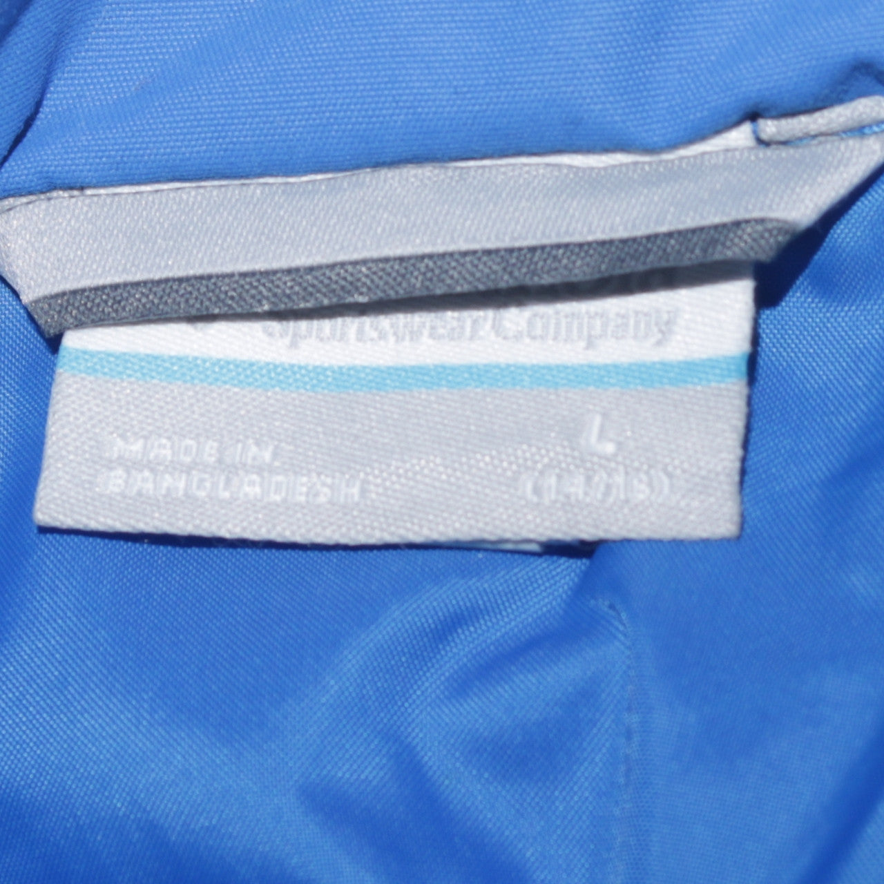 Columbia Mens Blue Windbreaker Jacket L Lightweight Outdoor Coat
