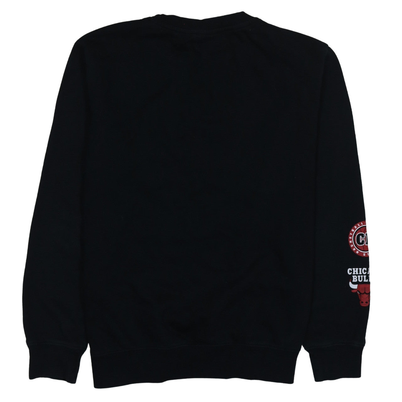 NBA Chicago Bulls Men's Black L Pullover Sweatshirt