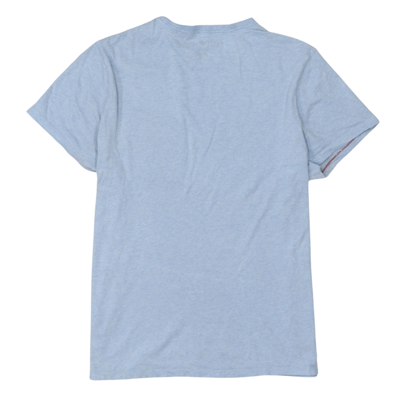 Tommy Hilfiger Men Blue Cotton Crew Neck Pocket T-Shirt Size S