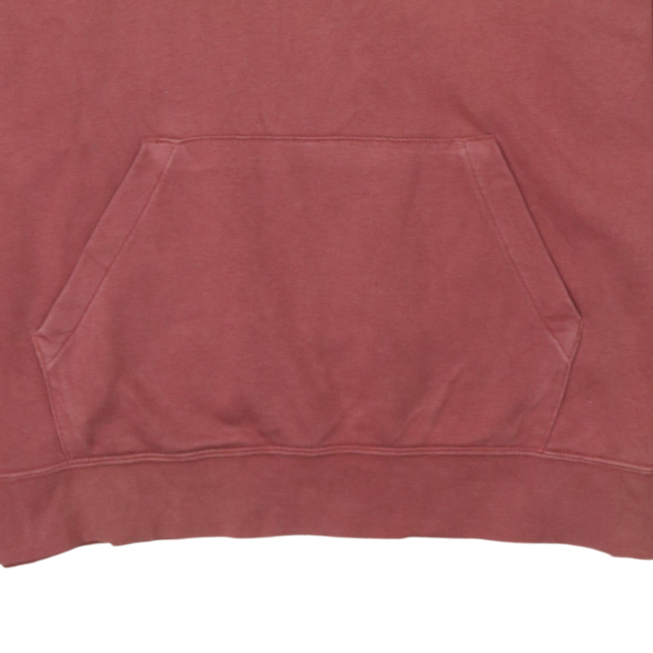 Nike Men's Brown Pullover Hoodie L Logo Fleece Sweatshirt