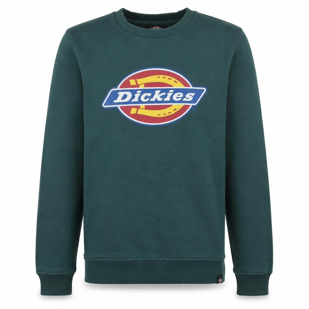 Dickies Men’s Green Small Pullover Fleece Sweatshirt with Logo