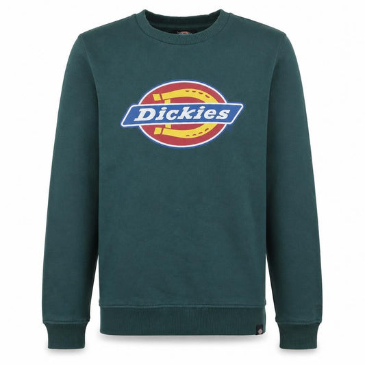 Dickies Men’s Green Small Pullover Fleece Sweatshirt with Logo