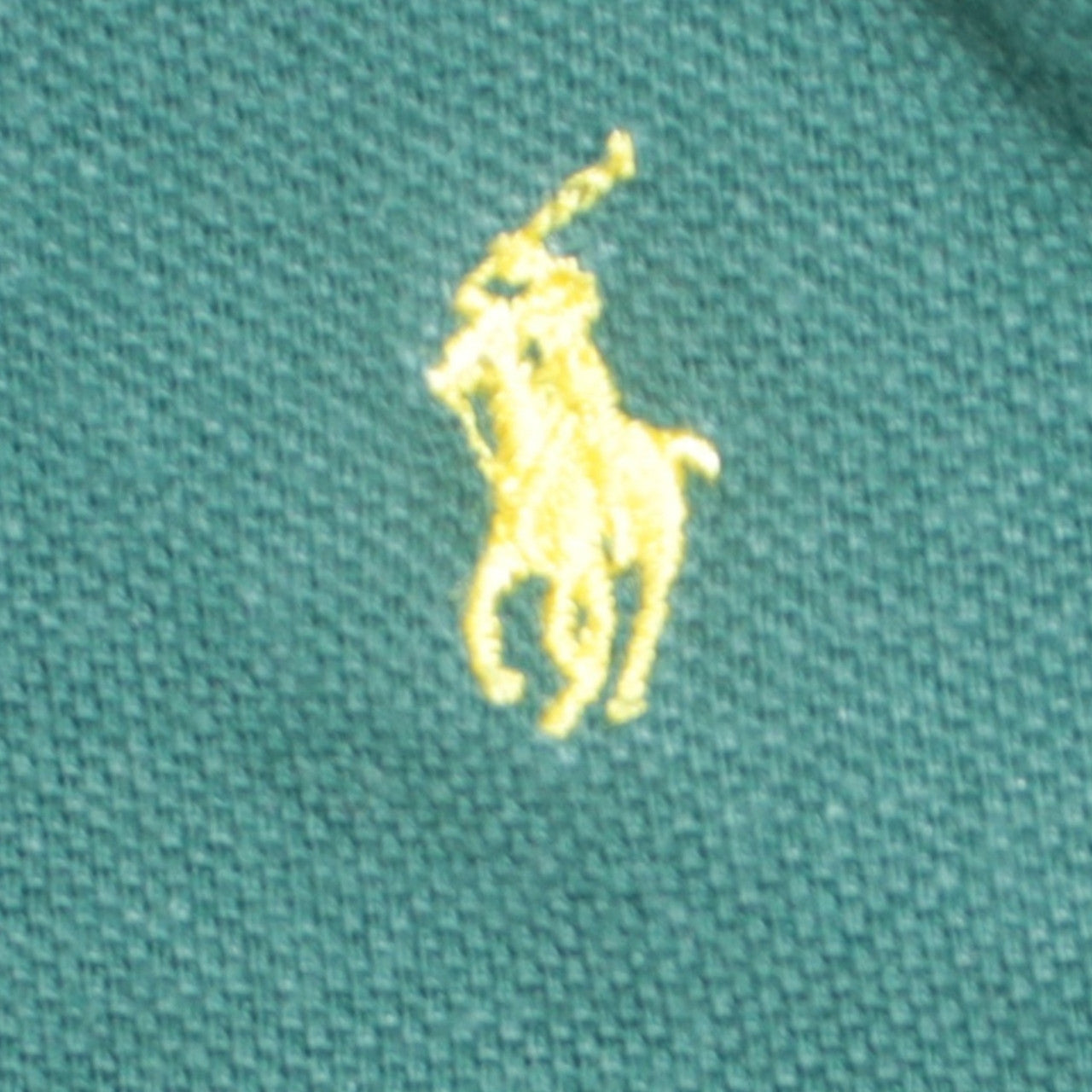 Ralph Lauren Boys Green Polo Short Sleeve Cotton Shirt Size 14-16 Years