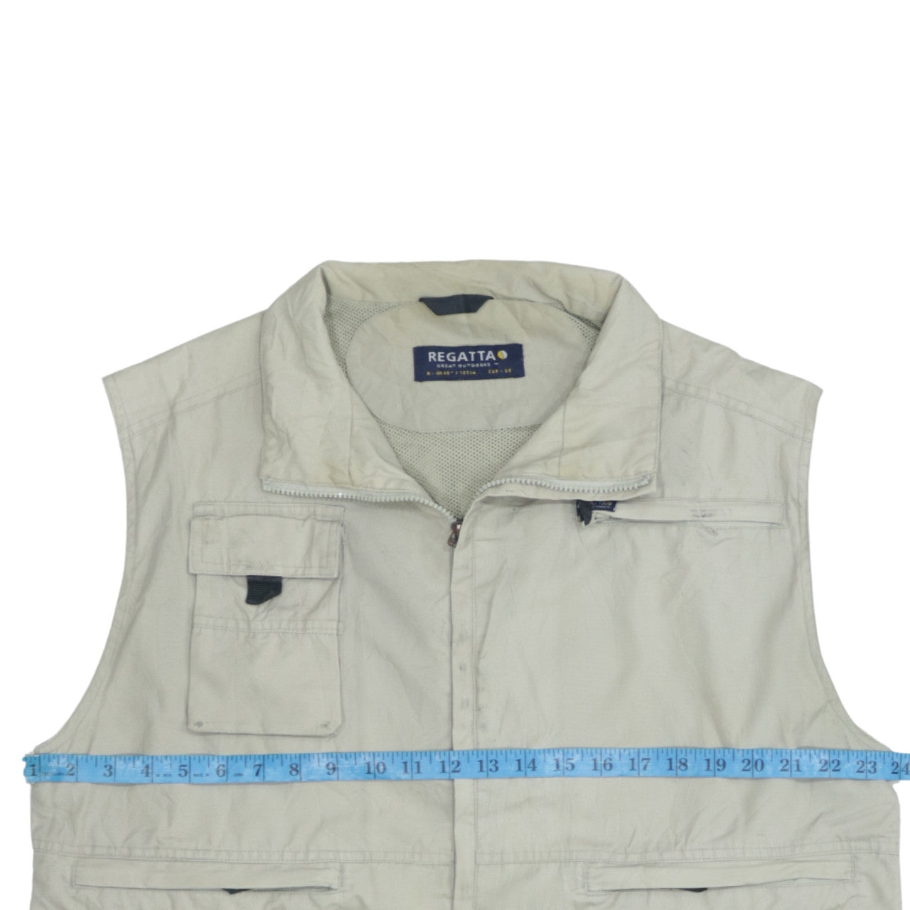 Regatta Men's Beige Cotton Outdoor Utility Waistcoat M UK40