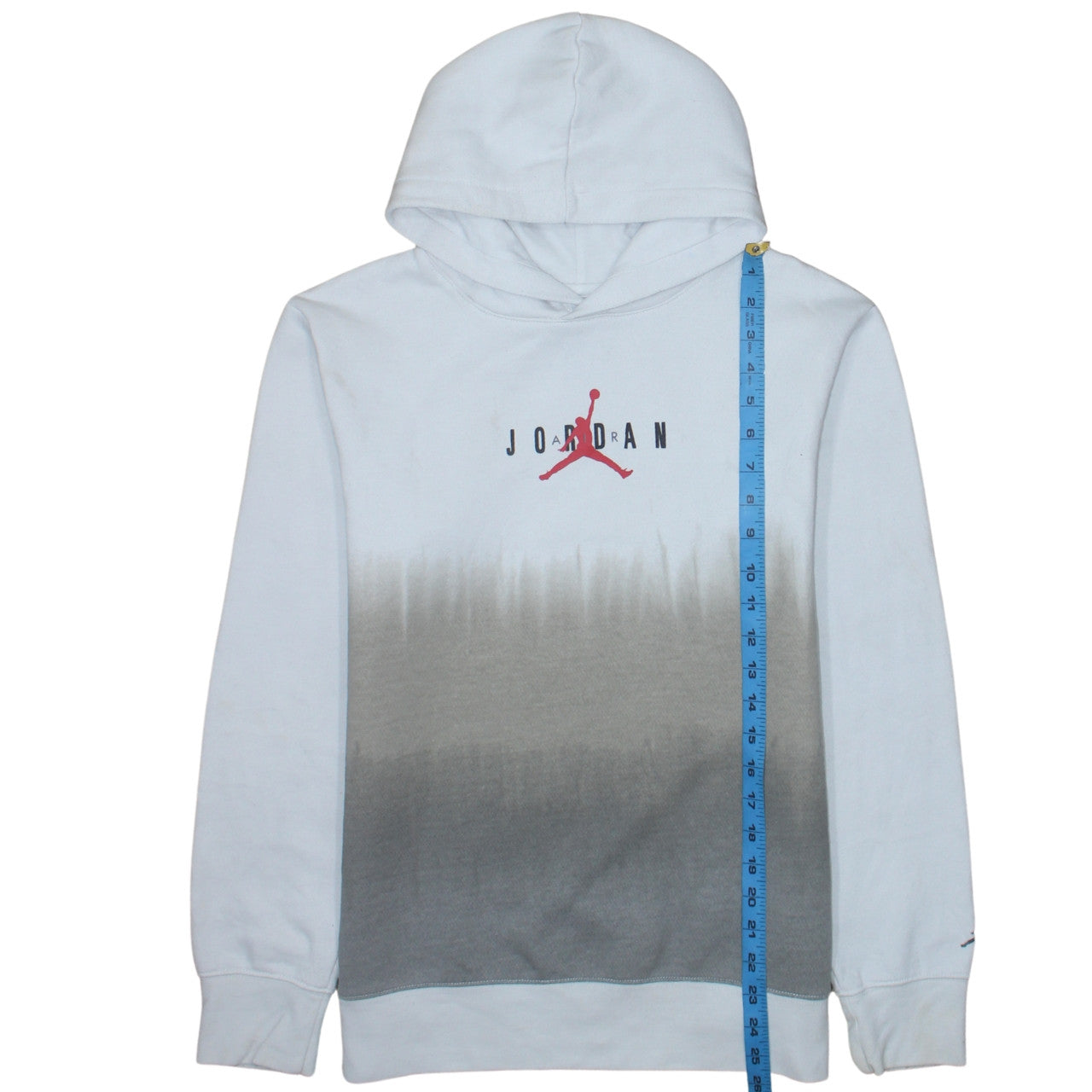 Jordan Boys Grey Pullover Hoodie XL 13-15 Years Fleece Casual Sweatshirt