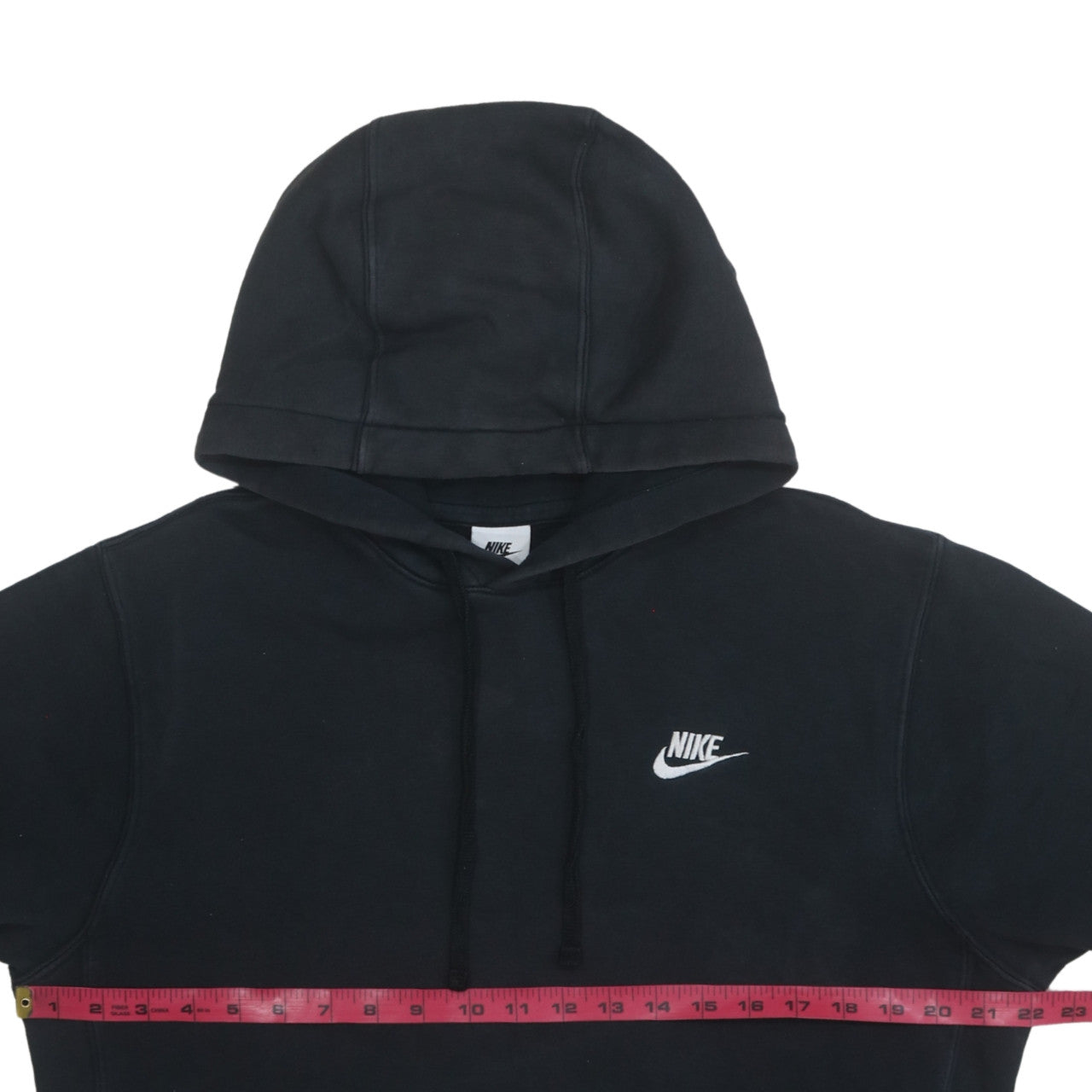 Nike Men's Black Pullover Hoodie Small Regular Fit Fleece Sweatshirt