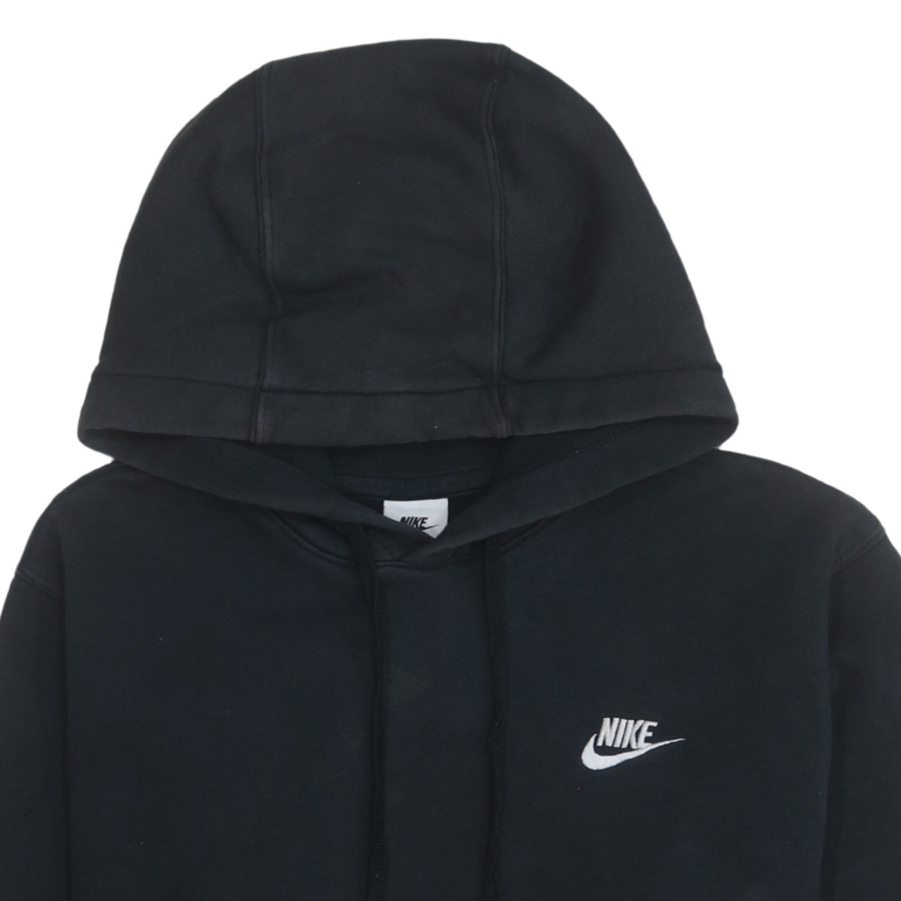 Nike Men's Black Pullover Hoodie Small Regular Fit Fleece Sweatshirt