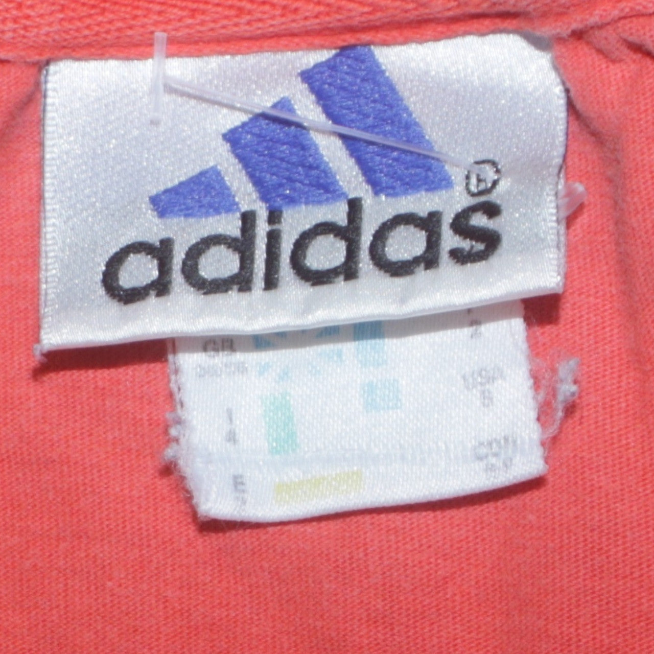 Adidas Men's Orange Short Sleeve Crew Neck T-Shirt Size S