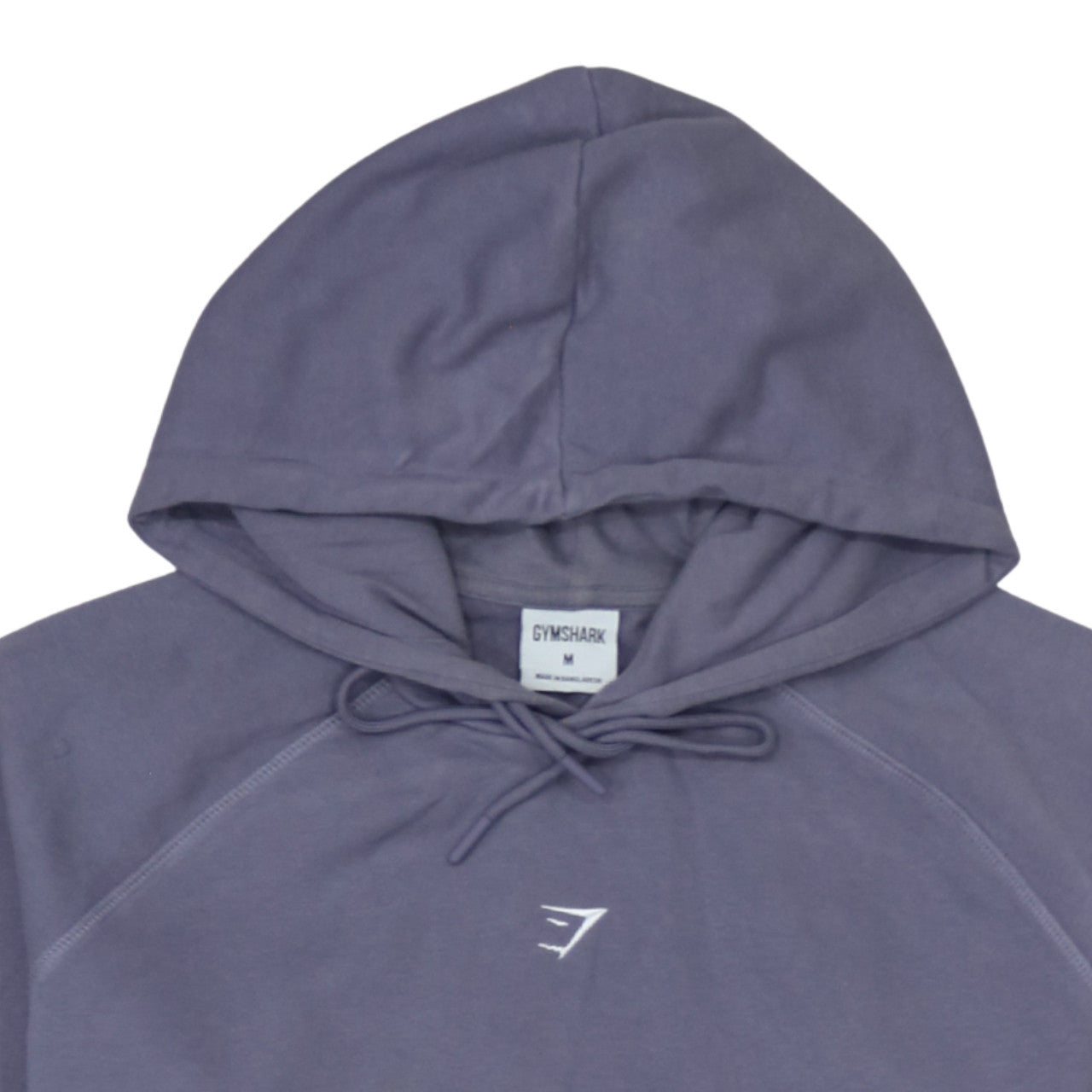 Gymshark Womens Purple Pullover Hoodie Medium Cotton Blend