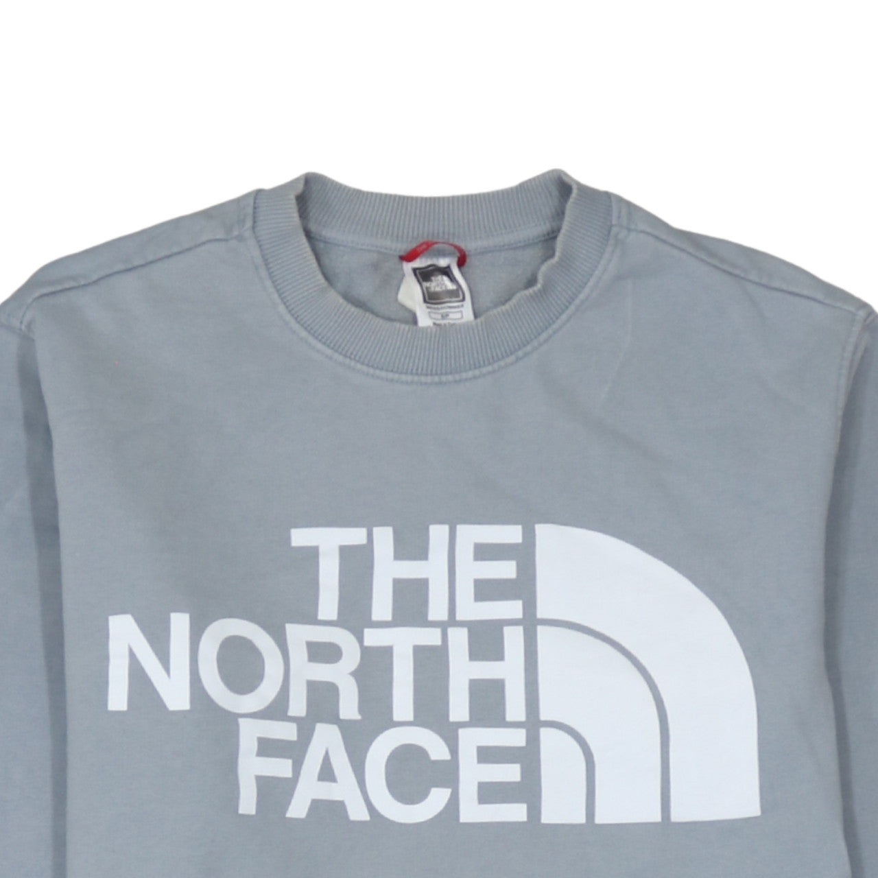 The North Face Mens Grey Crew Neck Logo Sweatshirt Size S