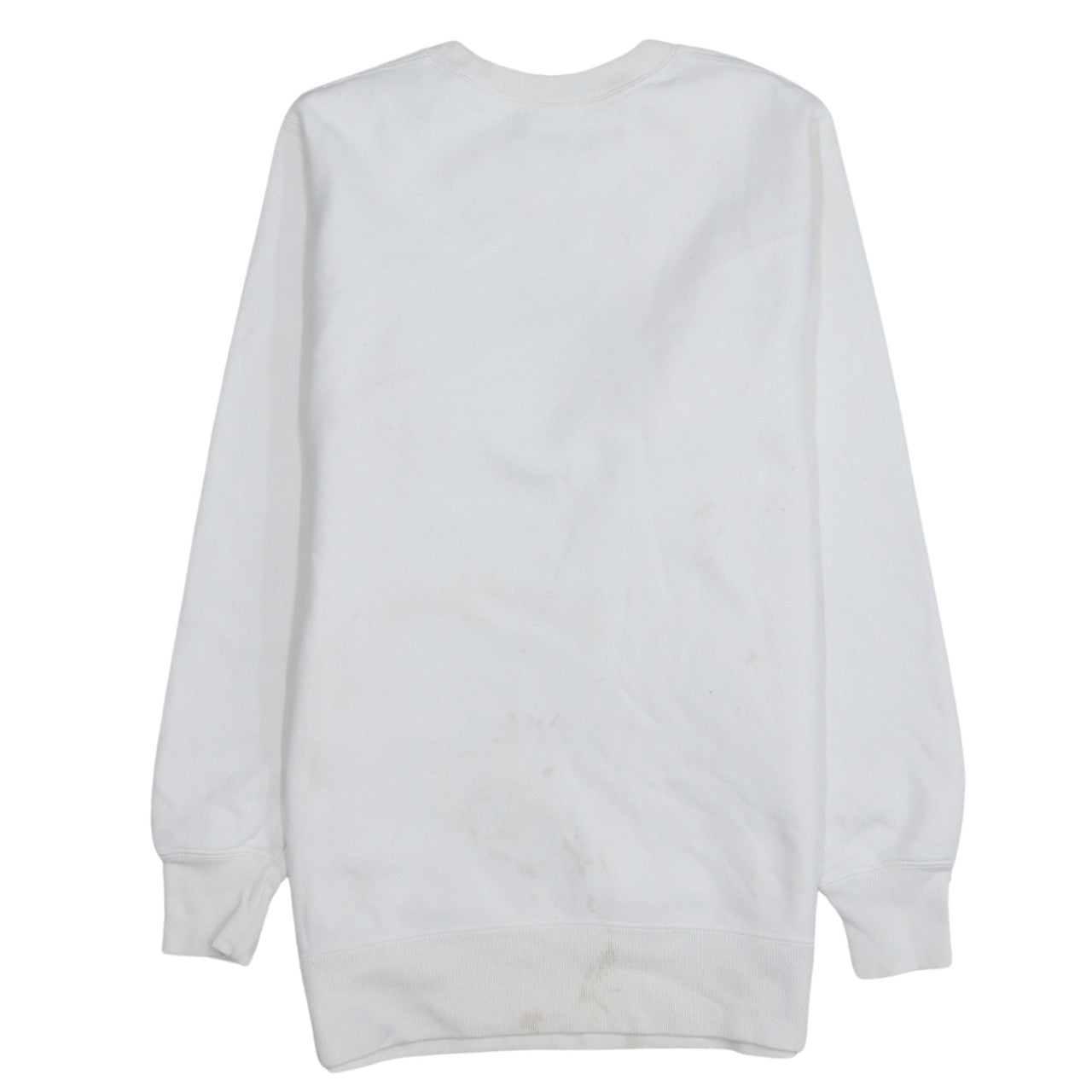 Champion Women's White Small Pullover Sweatshirt with Logo