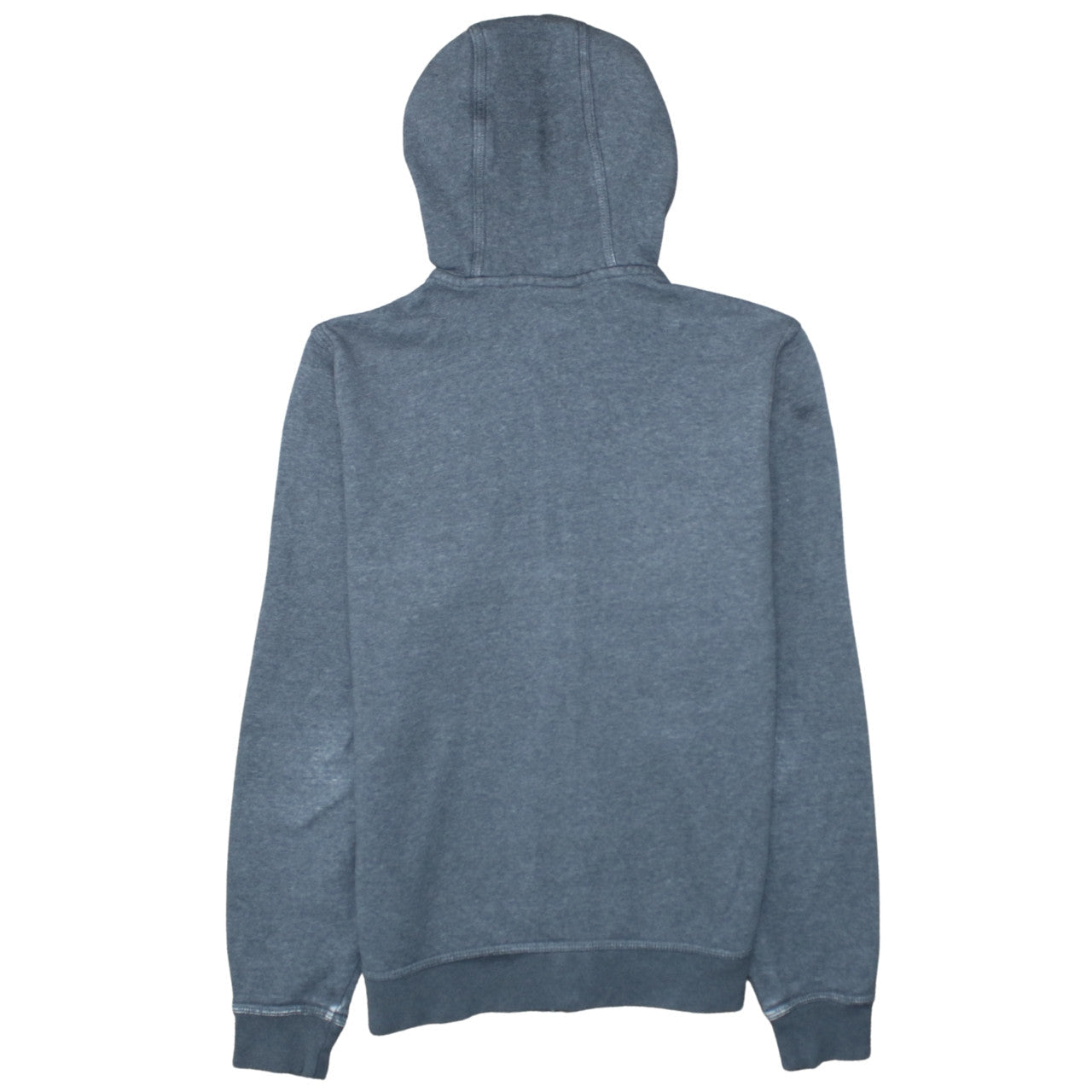 Nike Men's Grey Full Zip Hoodie Size S Regular Fit Fleece Sweatshirt