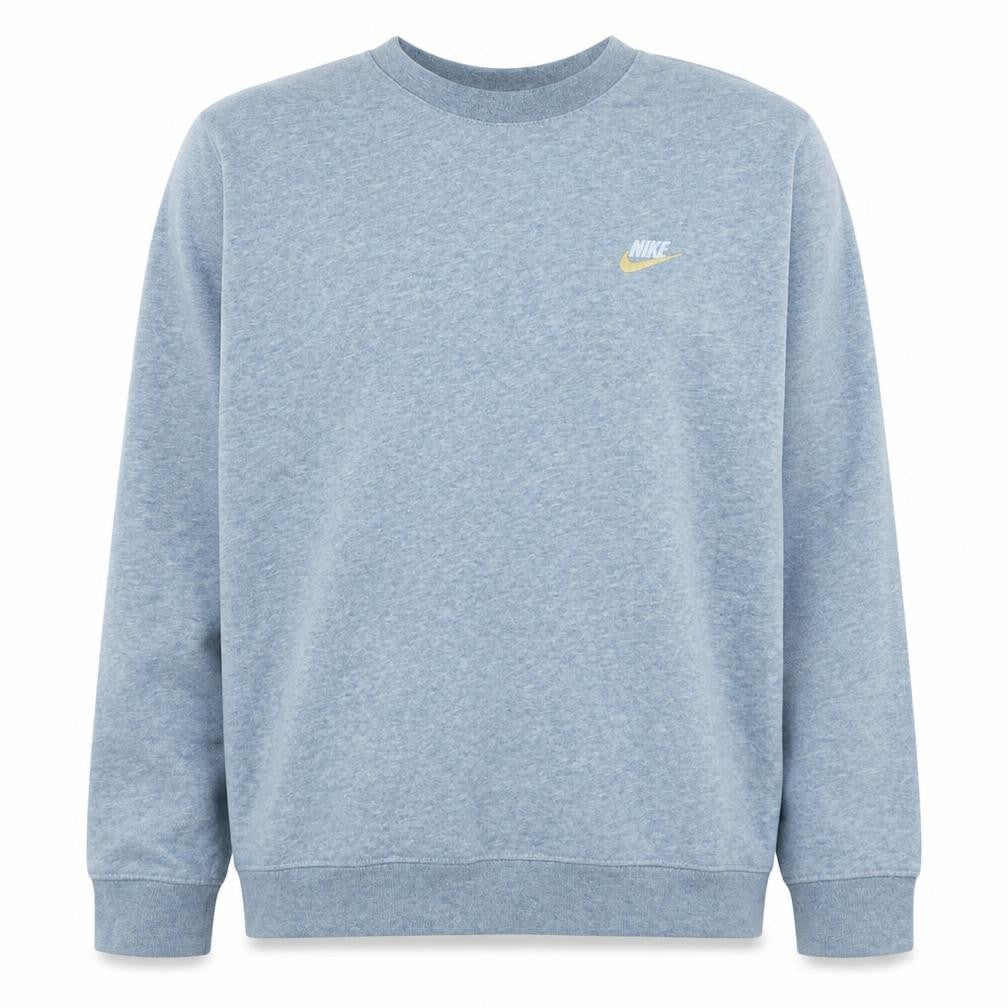 Nike Men's Grey Crew Neck Pullover Sweatshirt Size L