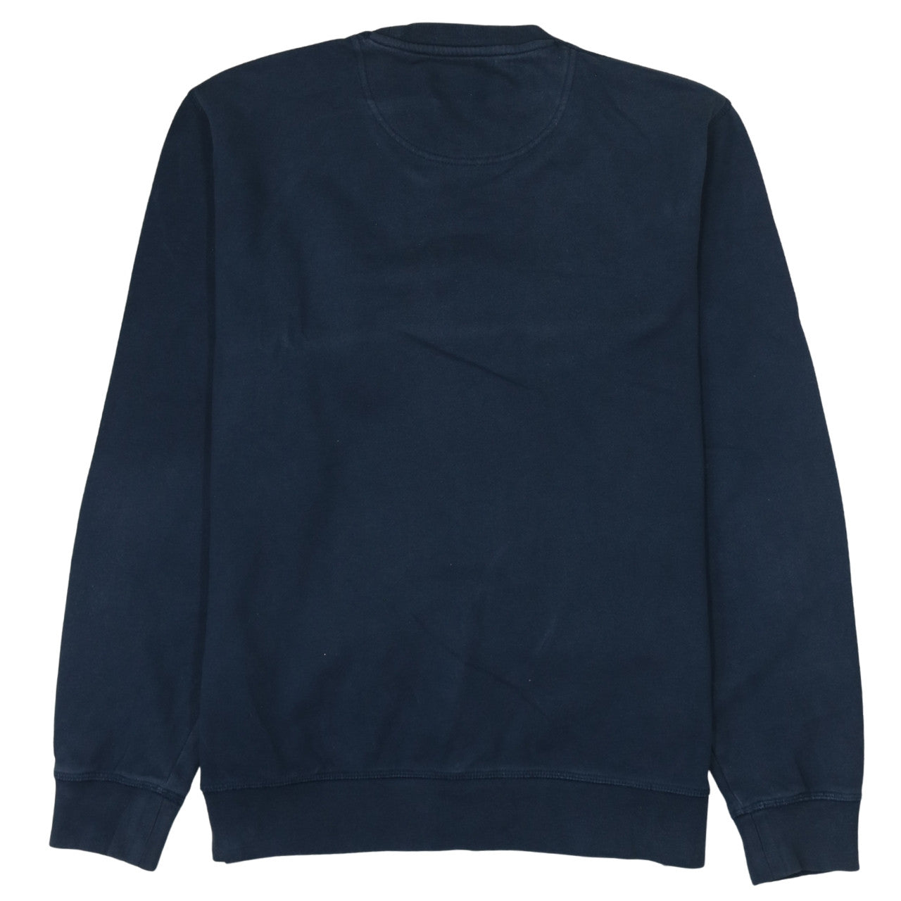 Barbour Men Blue L Regular Fit Cotton Crew Neck Sweatshirt
