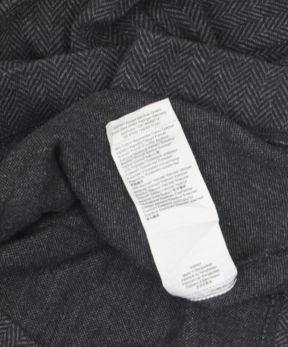 TRF Women’s Green Wool Blend Cable Knit Cardigan Size 8