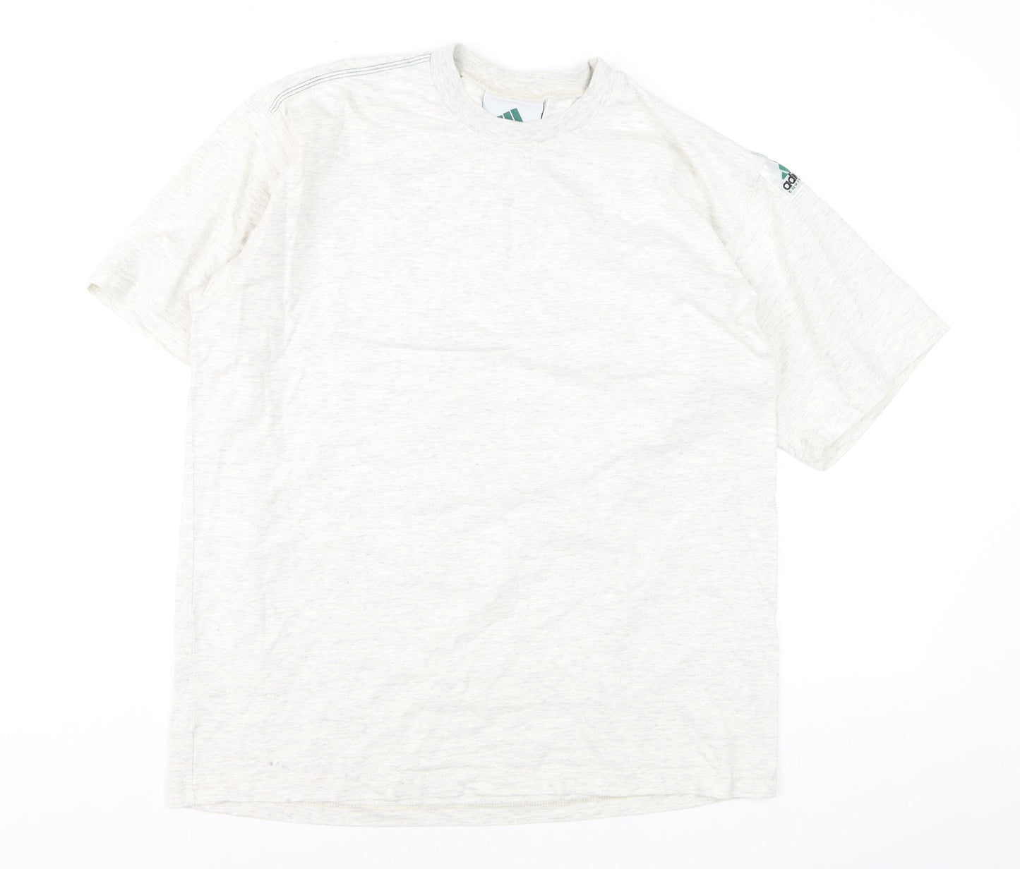 Adidas Equipment Men's White L Vintage 90s Crew Neck T-Shirt