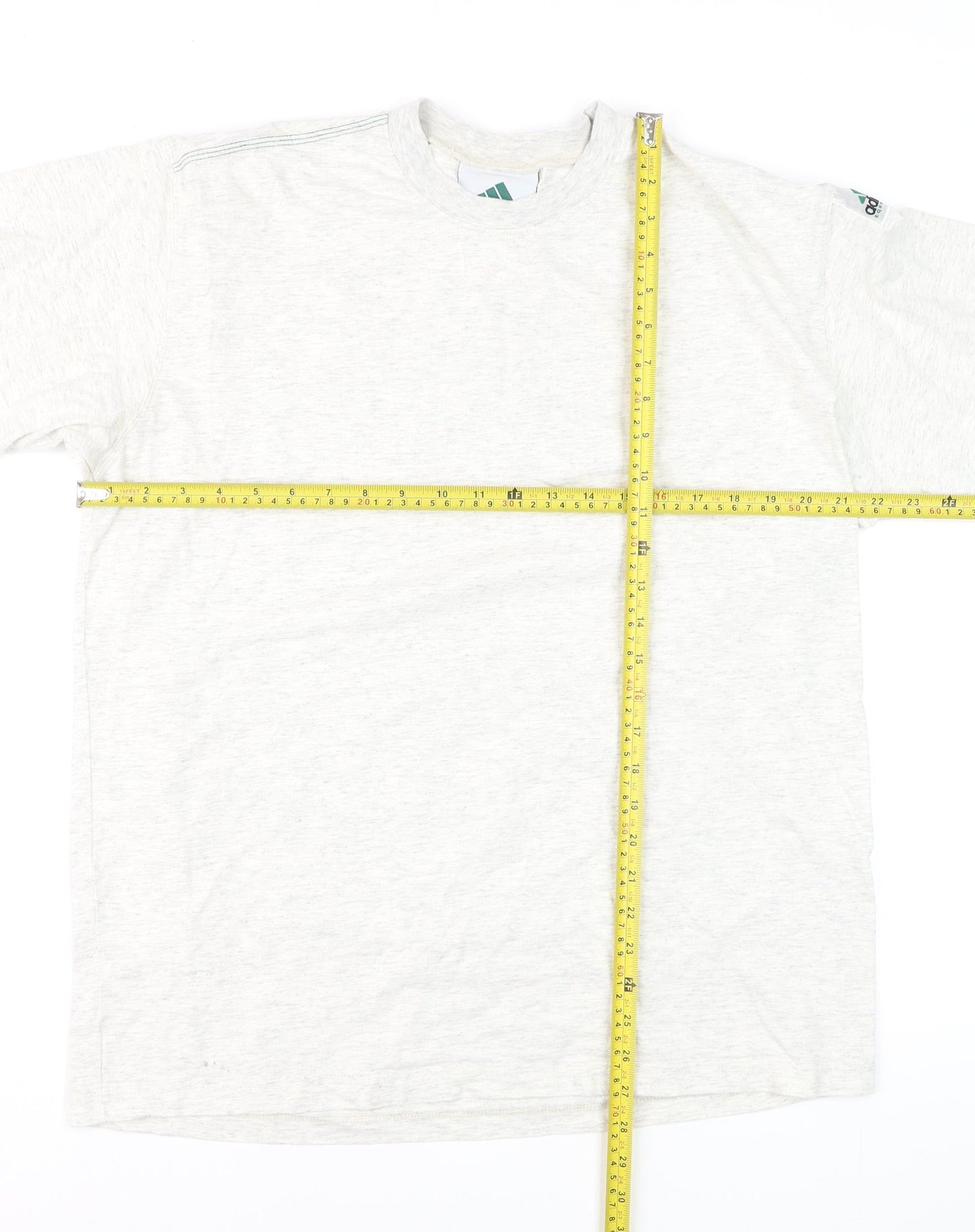 Adidas Equipment Men's White L Vintage 90s Crew Neck T-Shirt