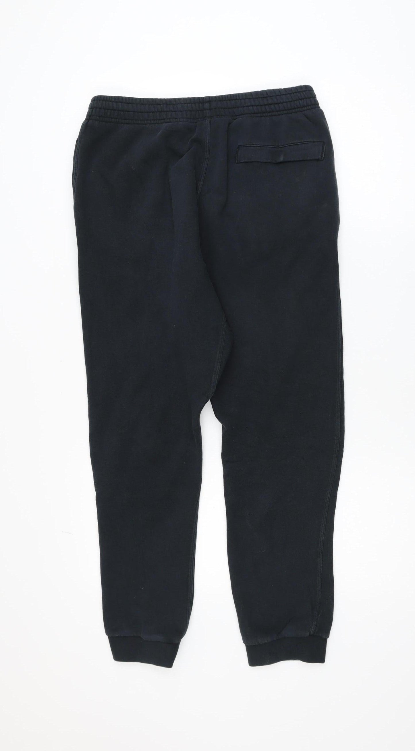 Nike Mens Black Fleece Joggers Size M Regular Fit Tapered Leg