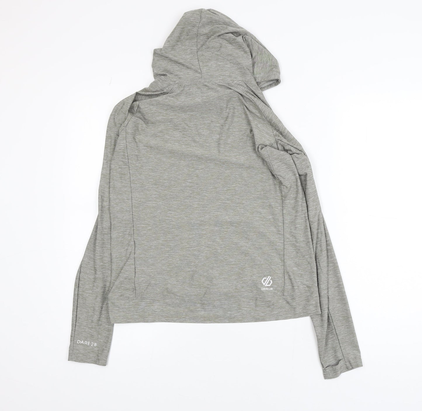 Dare 2B Men's Grey Athletic Hoodie Lightweight Track Jacket M