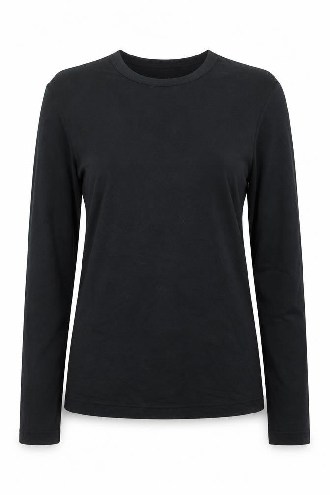Peter Storm Women's Black Long Sleeve Basic T-Shirt Size 8
