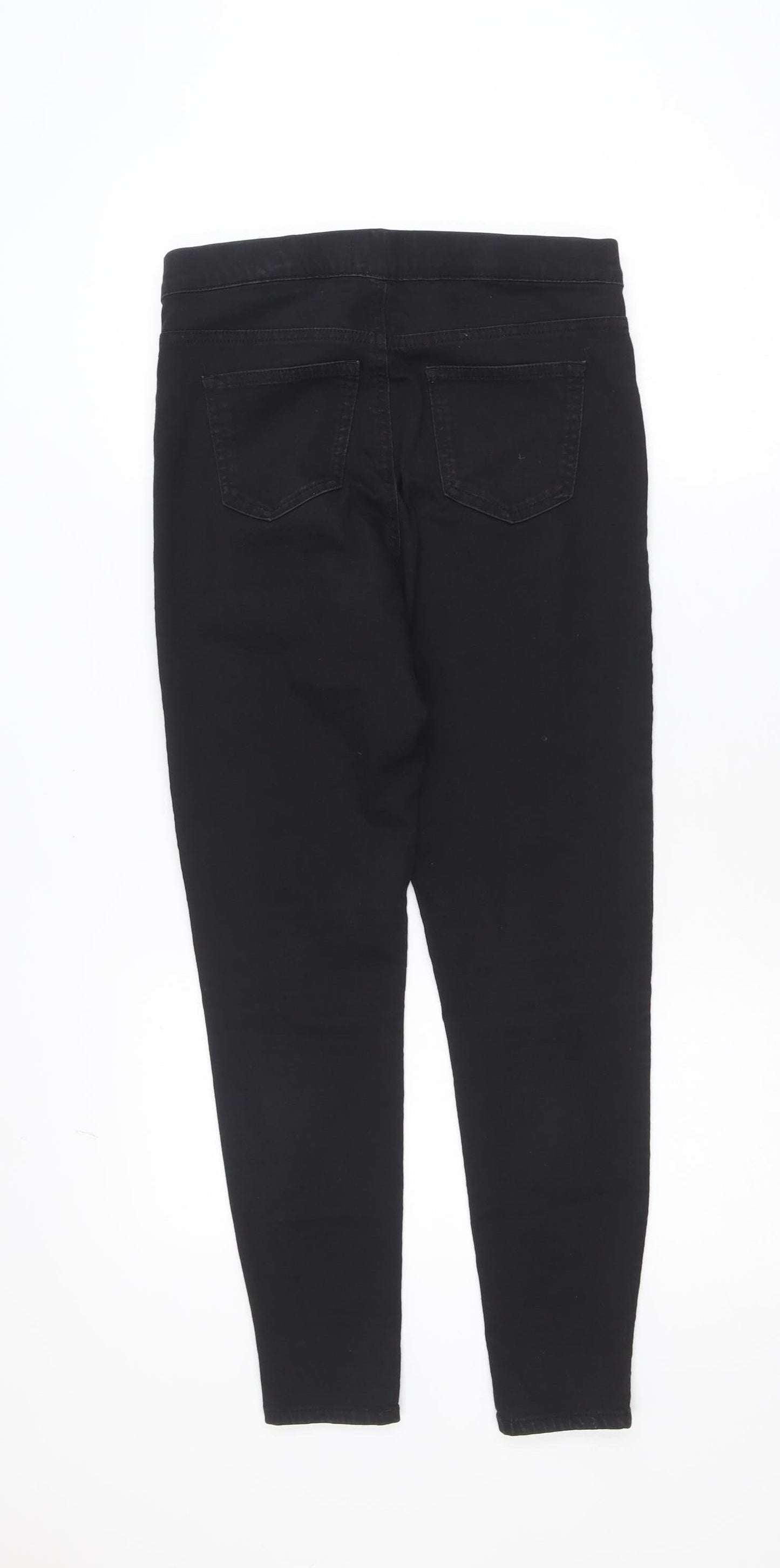 Marks and Spencer Women’s Black Jeggings Size 10 Short Stretch Slim Fit
